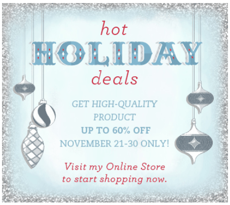 Save up to 60% on Stampin' Up! Canada
